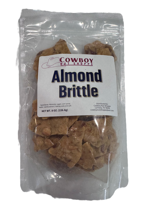 Almond Brittle 1/2 pound Bag image 0