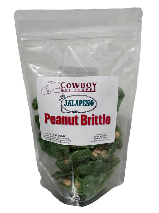 Jalapeño  Peanut Brittle 1/2 pound bag image 0